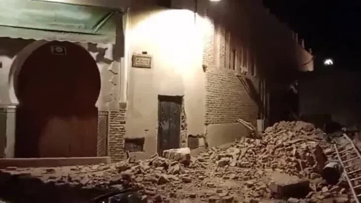 Número de mortos em terremoto no Marrocos passa de 2.000, diz governo