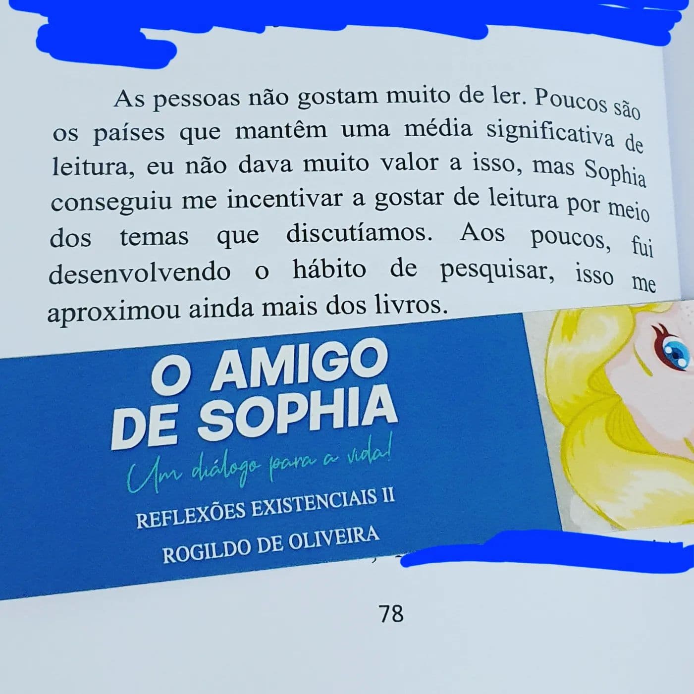 Livro: O amigo de Sophia | Rogildo de Oliveira