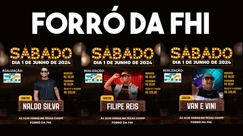Fundação Hospitalar de Ibirataia promove primeiro FORRÓ DA FHI, 01 de junho