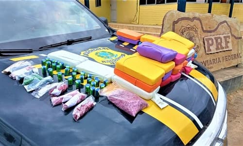 Homem é preso com 31kg de cocaína e quase 2 mil comprimidos de ecstasy que seriam entregues em Ipiaú