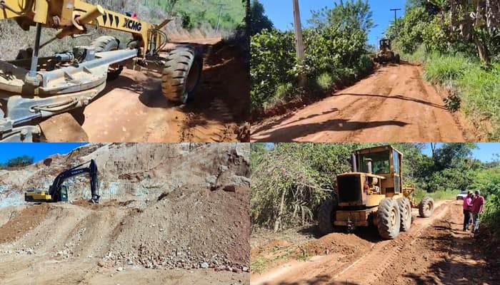Prefeitura de Ibirataia Intensifica patrolamento e encascalhamento na Zona Rural do Município