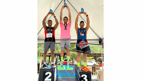 Ibirataense Gian Carlos Conquista 3ª Colocação na 2ª Etapa da Corrida da Praia em Serra Grande, Ilhéus