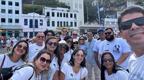 Caravana de Ibirataia participa da tradicional Lavagem do Bonfim, em Salvador
