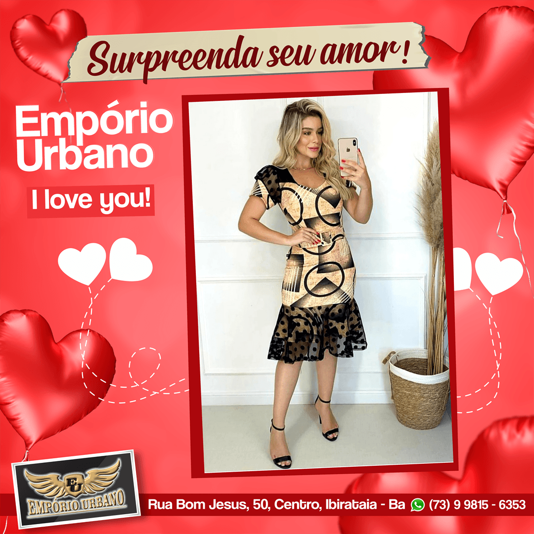 Surpreenda seu amor com as novidades da EMPÓRIO URBANO