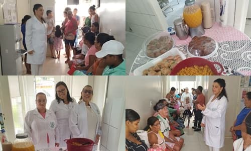 Ibirataia: USF Carmella Trocoli Promove Palestra sobre Alimentação Saudável