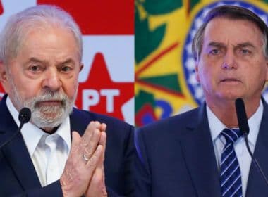 Datafolha: Lula tem 45% contra 32% de Bolsonaro