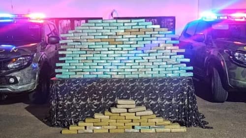 Carga de drogas avaliada em mais de R$ 3 milhões é apreendida na BR-174