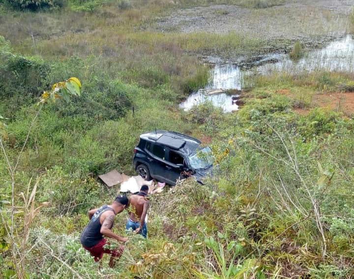 Ubatã: Comerciante sofre acidente na BA-001, entre Travessão e Camamu