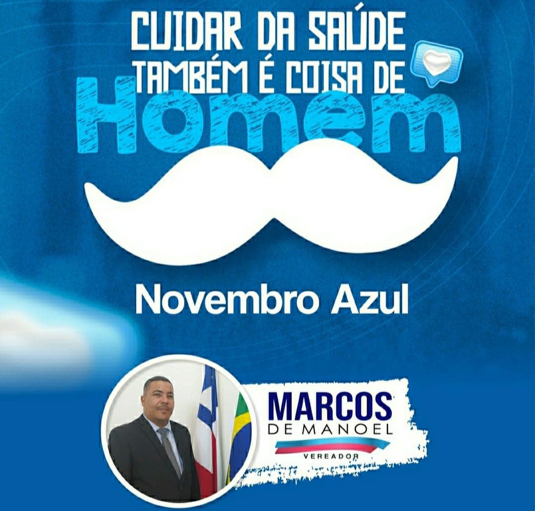 NOVEMBRO AZUL | MARCOS DE MANOEL
