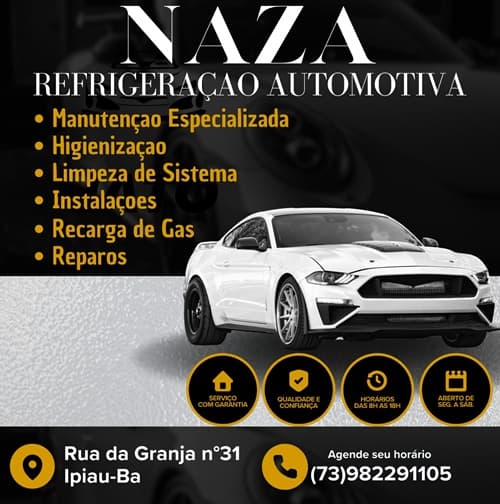 NAZA Refrigeração Automotiva e Acessórios: Sua Solução Completa para Manutenção e Conforto Veicular!