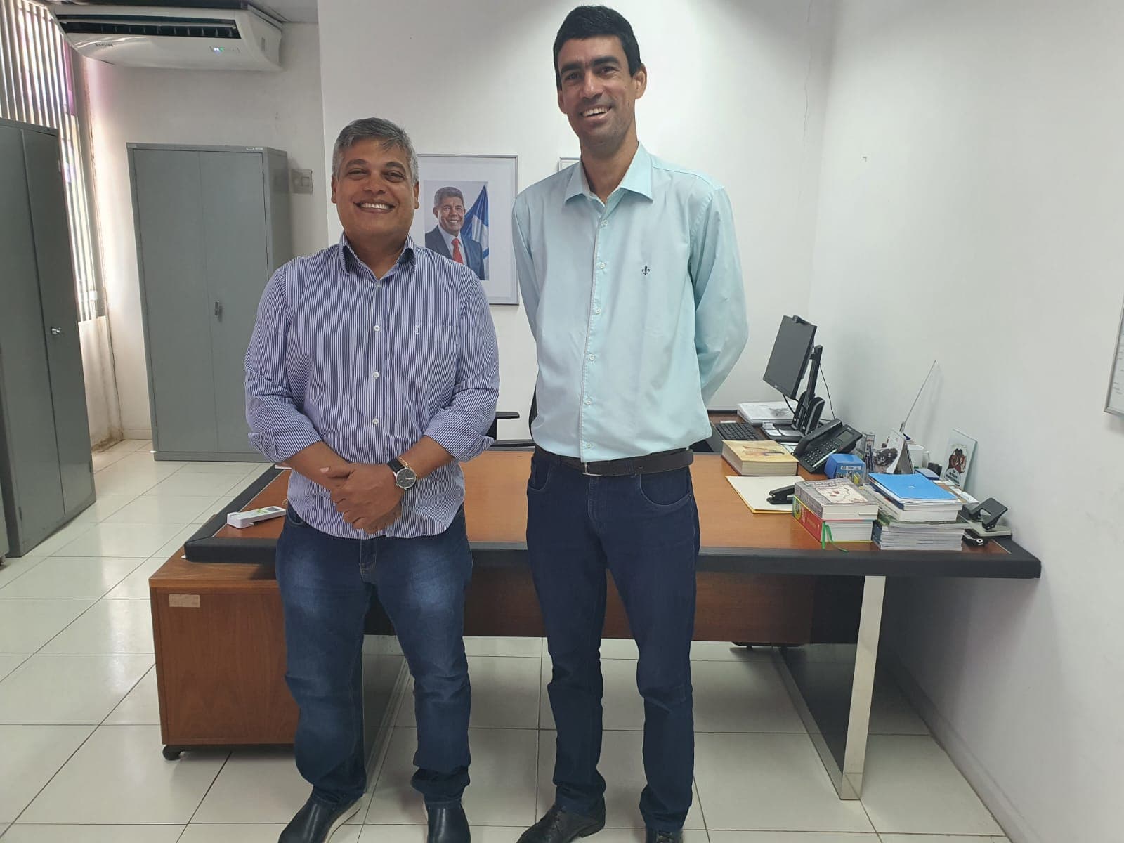 Ibirataia: Secretario de Agricultura se reúne com novo superintendendo da Superintendência de Desenvolvimento Agrário