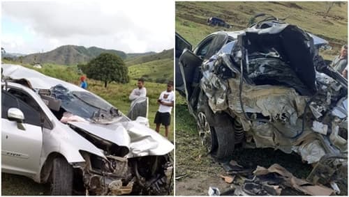 Grave acidente na Bahia deixa três feridos