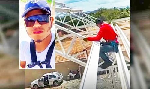 Jovem de 23 anos morre após sofrer descarga elétrica durante obra em quadra