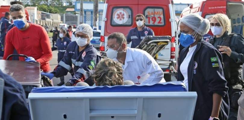 Dezenas de jornalistas são infectados pelo coronavírus após cobertura de incêndio em hospital em Aracaju