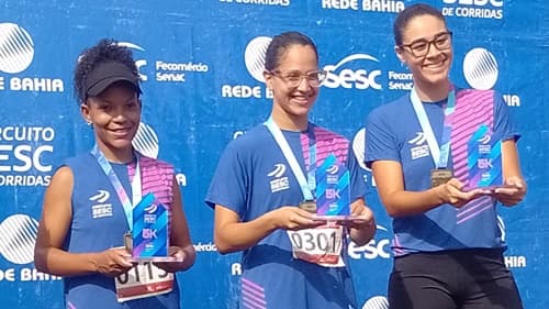 Ibirataia: Atleta Simone brilha e conquista 2º Lugar na Corrida do Sesc em Jequié