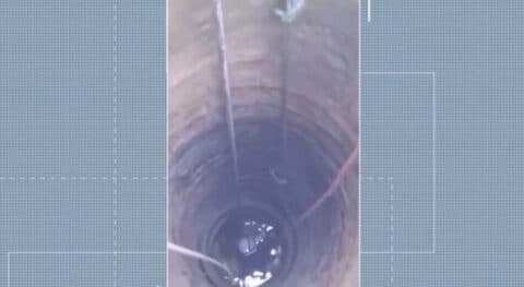 Irmãos ficam presos em cisterna de cerca de 20 metros no extremo sul da Bahia