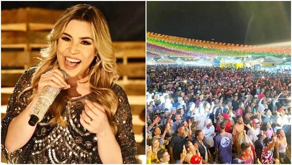 Naiara Azevedo é confirmada no São Pedro de Iuiu