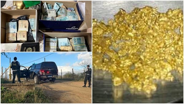 PF cumpre mandados em operação contra garimpo ilegal de ouro em Cansanção e Monte Santo
