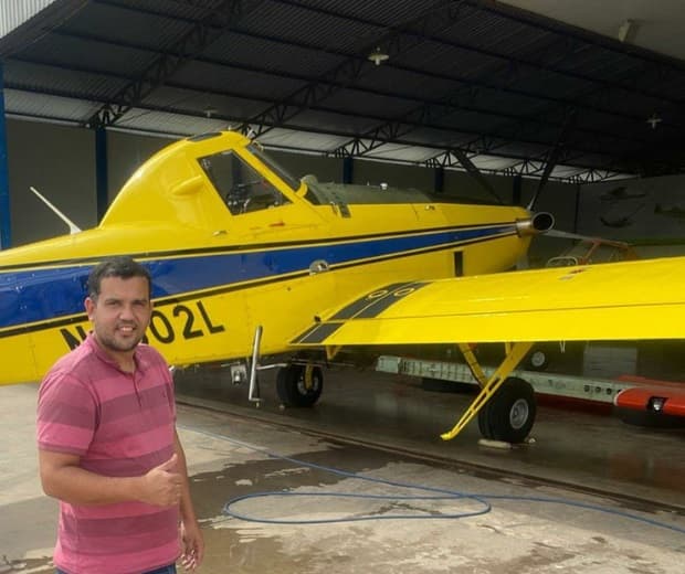 Piloto morre em queda de avião agrícola no oeste da Bahia