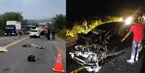 Dois acidentes deixam cinco mortos em Itabuna; entre as vítimas estão duas crianças