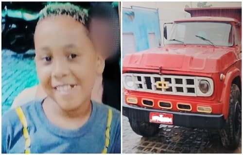 Menino de 6 anos morre após colidir bicicleta com caçamba na Bahia