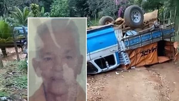 Caminhonete capota em Jequié deixa idoso morto e 5 pessoas feridas