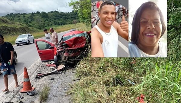 Motorista, a filha e a avó morrem em grave acidente na Bahia. Esposa sobreviveu