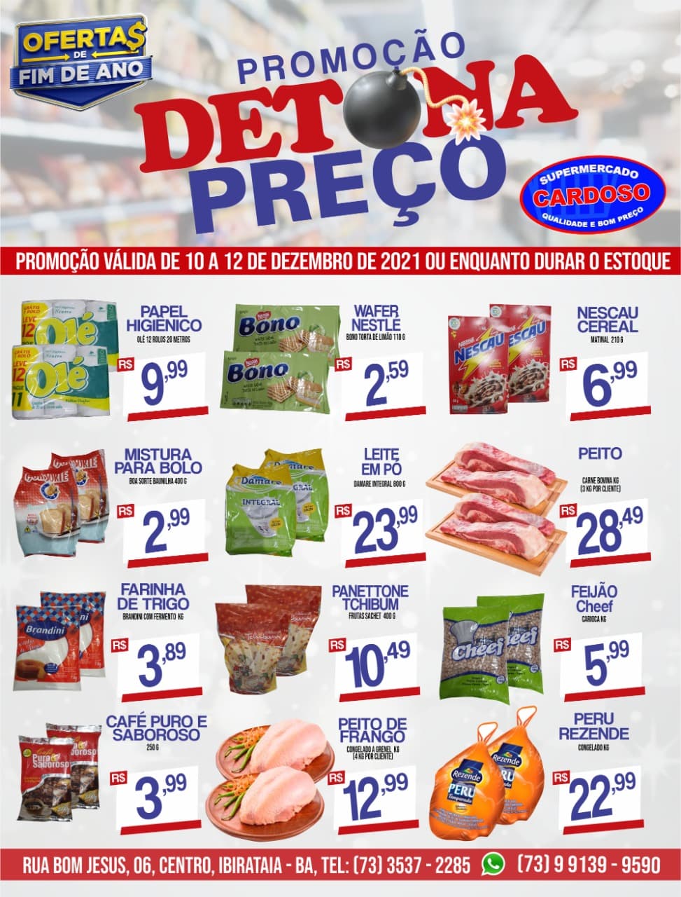 DETONA PREÇO NO SUPERMERCADO CARDOSO