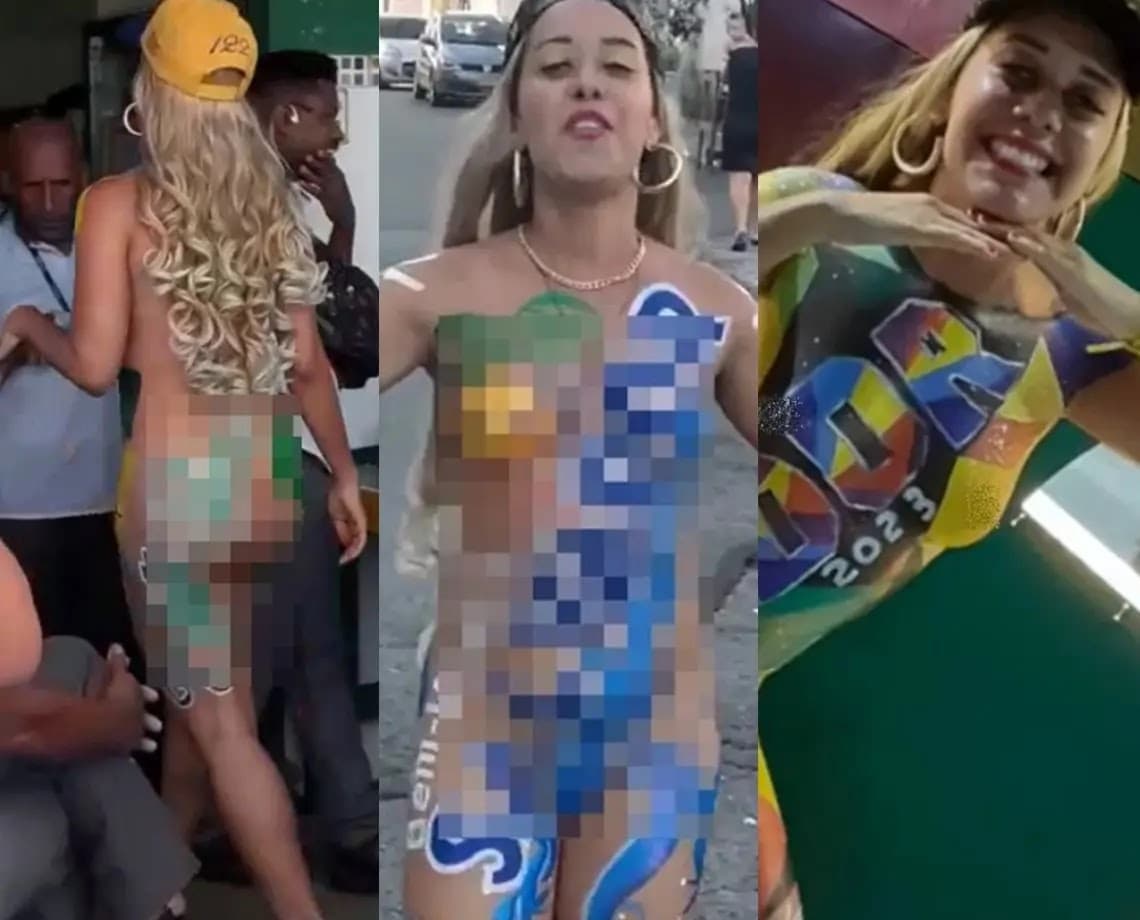 Rifeira Peladona: conheça a história da mulher que cobra R$ 500 para fazer do seu corpo um outdoor