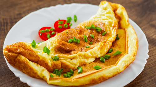 Aprenda a fazer omelete fácil e rápido