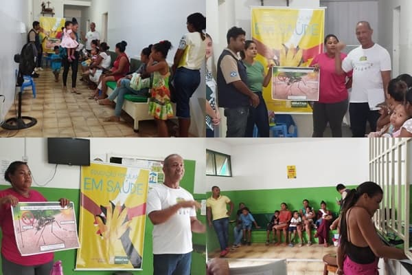 Ibirataia: Sala de Espera no Centro de Especialidades leva informações importantes sobre a Dengue aos Usuários
