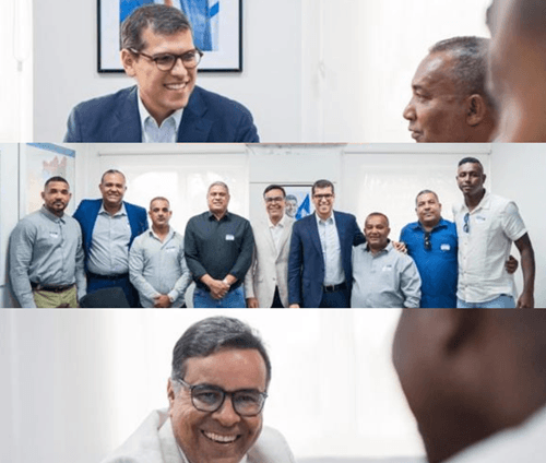 Ibirataia: Prefeito Sandro Futuca e vereadores da base se reúnem com presidente da CERB para tratar do abastecimento de água no município