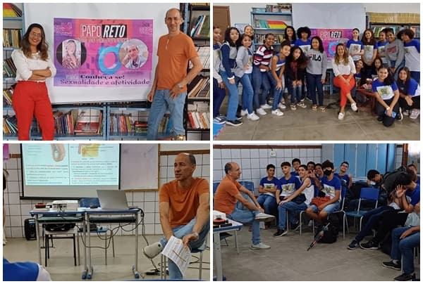 Ibirataia: Colégio Marilúzia Silva Machado promove “papo reto” com alunos sobre: Sexualidade e Afetividade