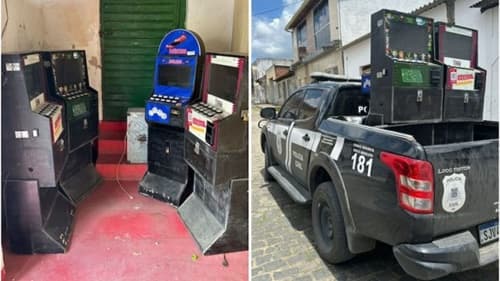 Polícia Civil apreende máquinas caça-níqueis em operação contra jogos de azar em Apuarema