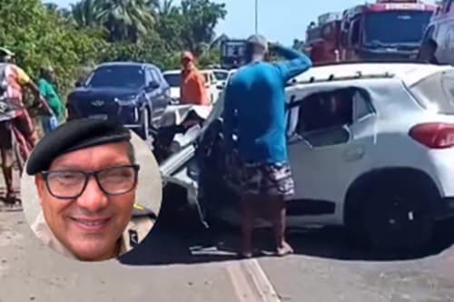Ilhéus registra acidente fatal com Policial Militar no primeiro dia do ano