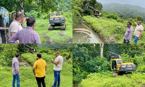 Ibirataia: Prefeito Sandro Futuca acompanha Obras de Drenagem no Bairro AABB