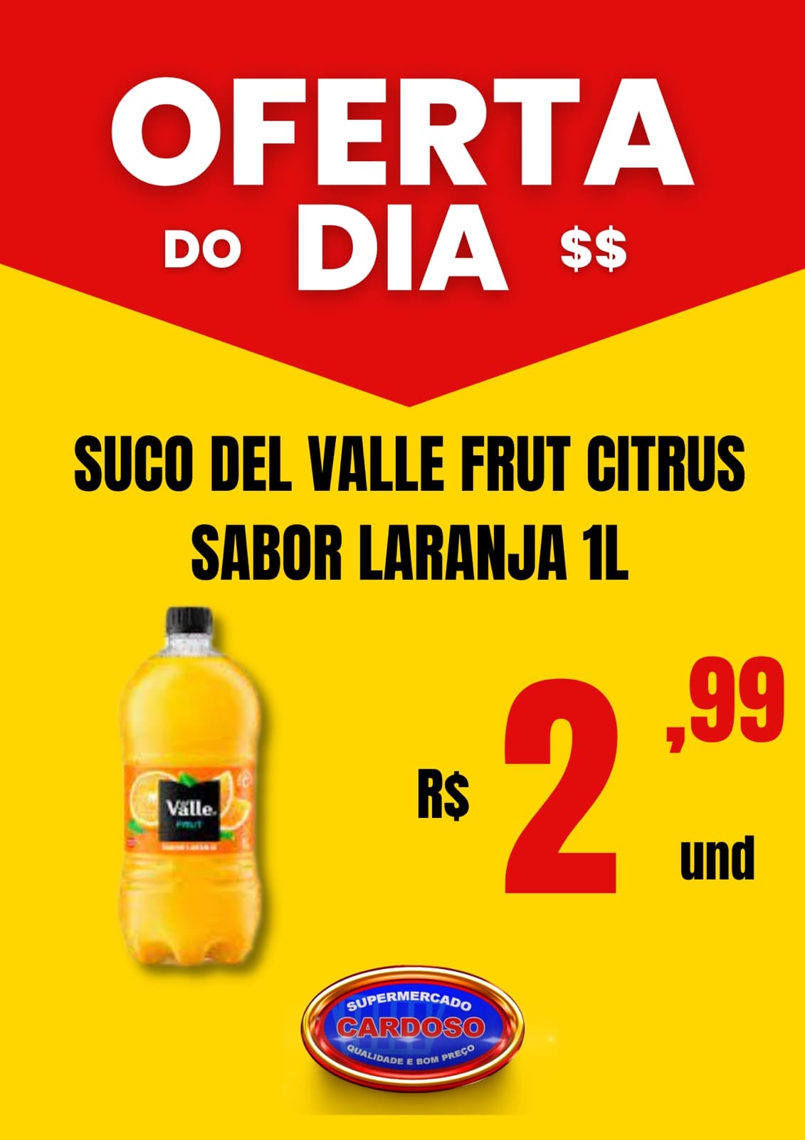 OFERTA DO DIA | SUPERMERCADO CARDOSO