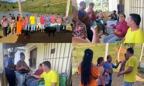 Ibirataia: Pré-candidato Juca Muniz dialoga com moradores da zona rural do município