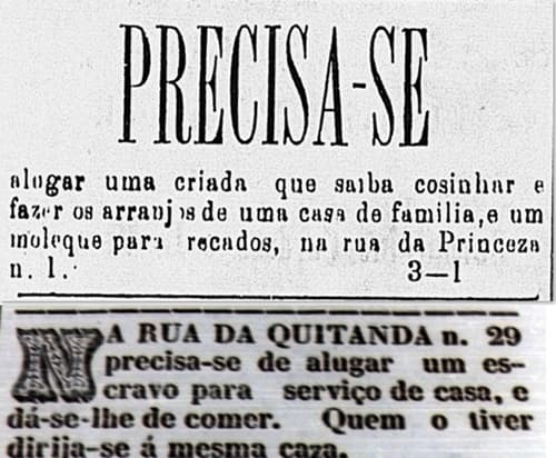 Aluguel de escravizados no Brasil: Uma realidade da época da escravidão