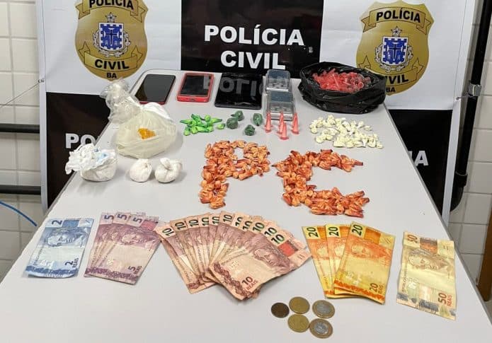 Polícia Civil apreende grande quantidade de drogas em Ipiaú