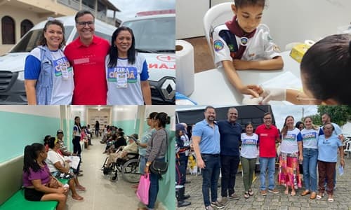 Ibirataia: Feira Cidadã realiza mais de 1.100 atendimentos e leva saúde e bem-estar à população