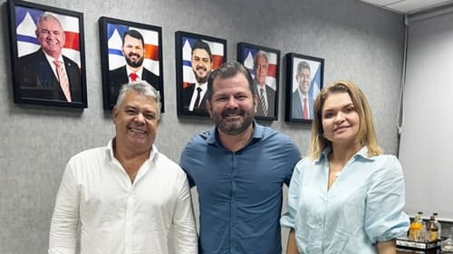 Ibirataia: Prefeita Ana Cléia e Secretário de Governo Valdo Silva buscam melhorias para o município em audiência com Dep. Ângelo Coronel Filho