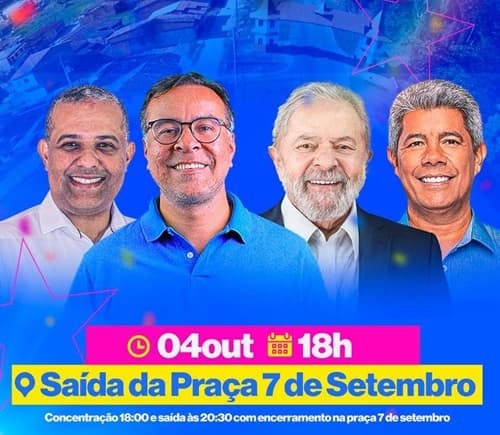 Ibirataia: Última passeata de Sandro Futuca e Caio Pina acontecerá nesta sexta-feira, 04