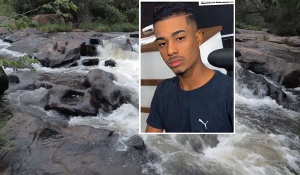 Jovem morre afogado em balneário ao tentar tirar selfie com celular.