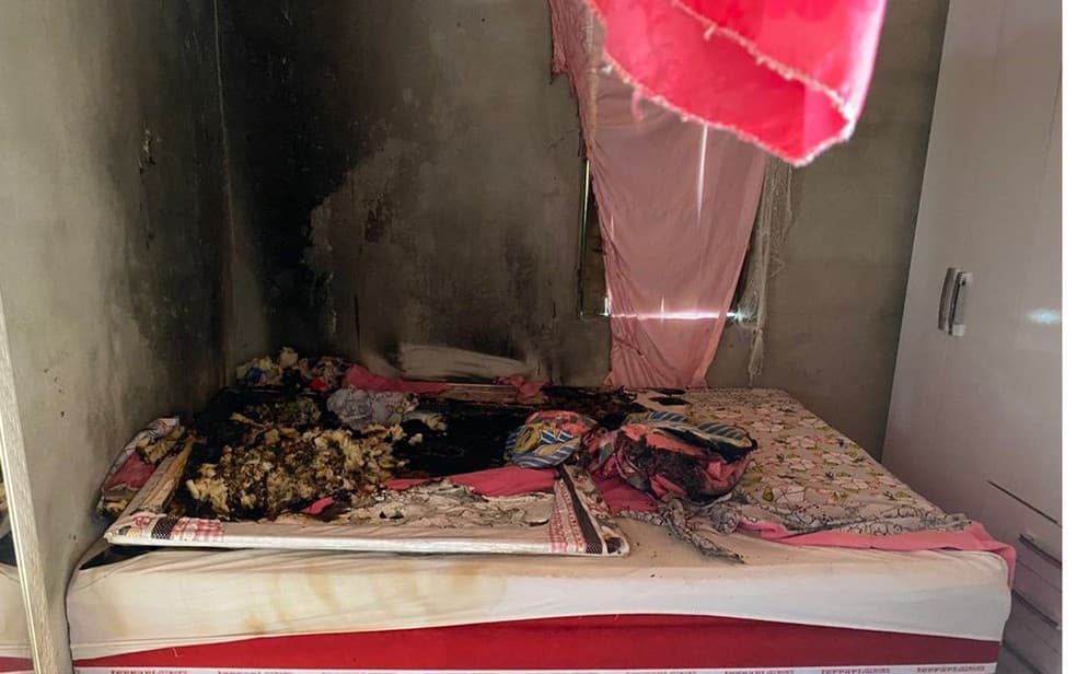 Homem coloca fogo na casa da ex-companheira por não aceitar fim de relacionamento