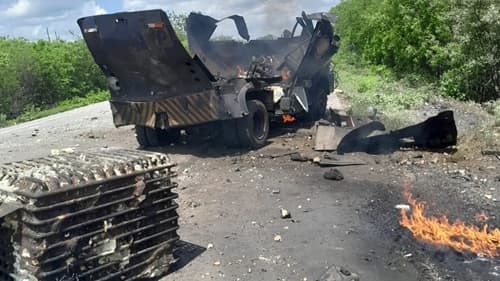 Bandidos explodem carro-forte entre Salgueiro e Parnamirim