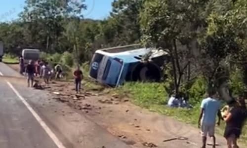 Acidente Envolvendo Ônibus da Emtram deixa morto e feridos
