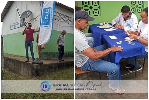 Ibirataia: Prefeitura através da SEMUS realiza mais de 100 exames de vista na escola Antônio Balbino na região das Três Barras
