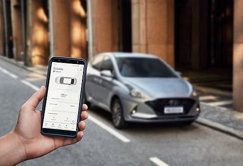Hyundai HB20 ganha comandos via aplicativo