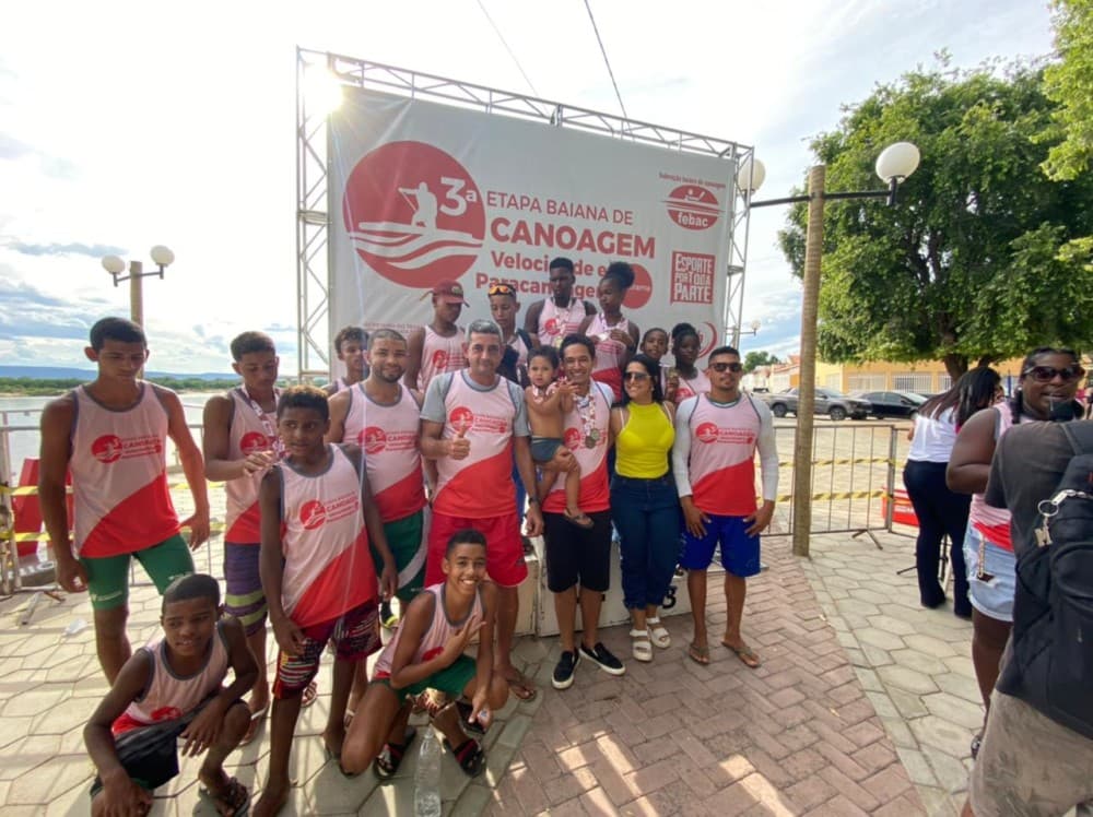 Ubatenses faturam 03 medalhas de Ouro e 03 de Prata em etapa do Baiano de Canoagem